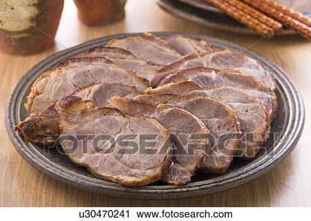 Roasted Pork View Large Photo Image Stock Image - Roasted Pork. Fotosearch