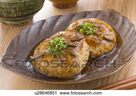 Stock Image - Soy burger. Fotosearch