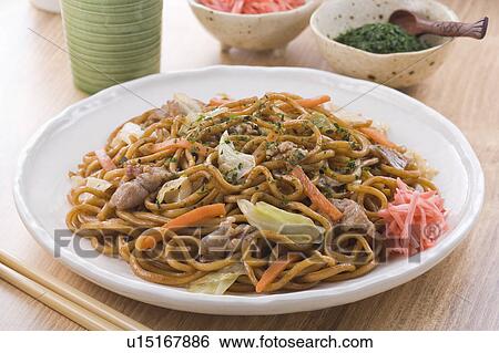 Yakisoba View Large Photo Image Stock Photograph - Yakisoba. Fotosearch