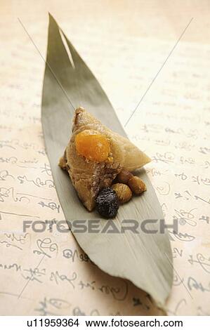 Picture - Chinese Rice Dumpling,. Fotosearch