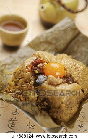 Picture - Chinese Rice Dumpling,. Fotosearch