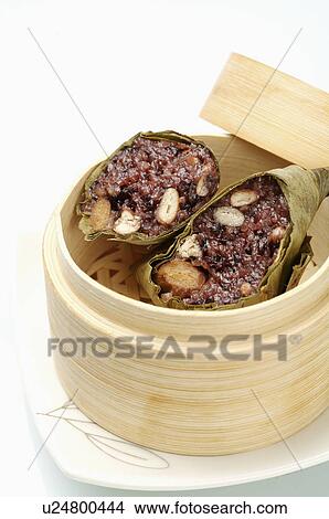 Picture - Chinese Rice Dumpling,. Fotosearch