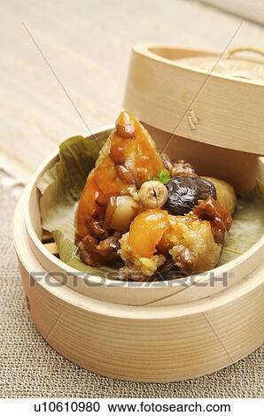 Chinese Rice Dumpling, View Large Photo Image Stock Image - Chinese Rice Dumpling,. Fotosearch
