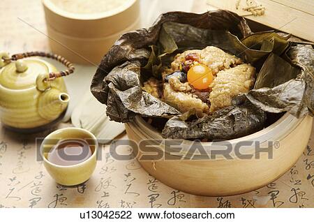 Chinese Rice Dumpling, View Large Photo Image Stock Image - Chinese Rice Dumpling,. Fotosearch