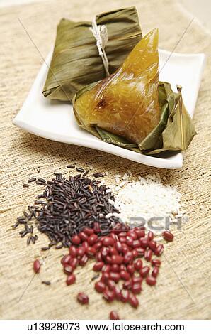 Chinese Rice Dumpling, View Large Photo Image Stock Image - Chinese Rice Dumpling,. Fotosearch