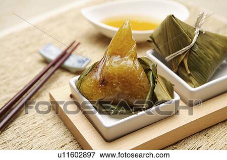 Stock Photo - Chinese Rice Dumpling,. Fotosearch