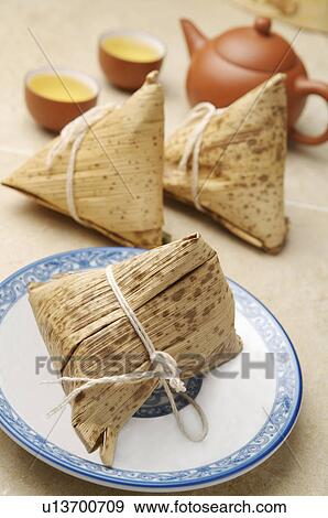 Stock Photo - Chinese Rice Dumpling,. Fotosearch