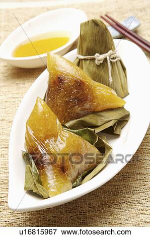 Stock Photo - Chinese Rice Dumpling,. Fotosearch