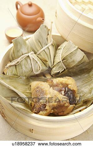 Stock Photo - Chinese Rice Dumpling,. Fotosearch