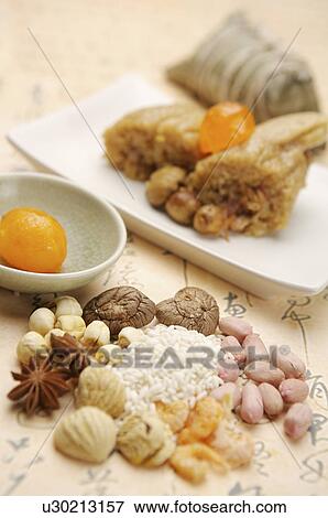 Stock Photo - Chinese Rice Dumpling,. Fotosearch