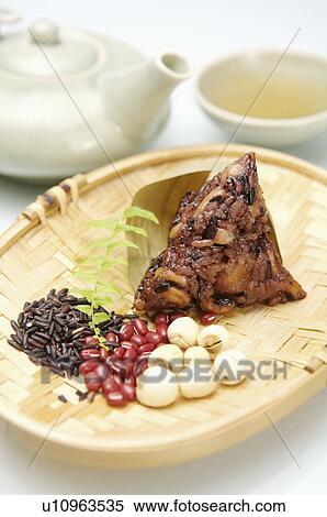 Stock Photography - Chinese Rice Dumpling,. Fotosearch