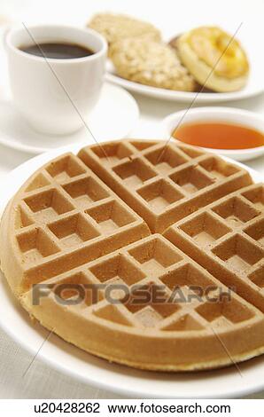 Stock Image - Waffle. Fotosearch