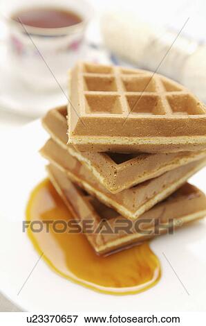 Stock Photo - Waffle. Fotosearch