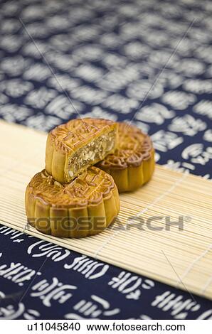 Stock Image - Moon Cake. Fotosearch
