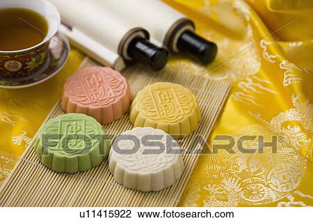 Stock Image - Moon Cake. Fotosearch