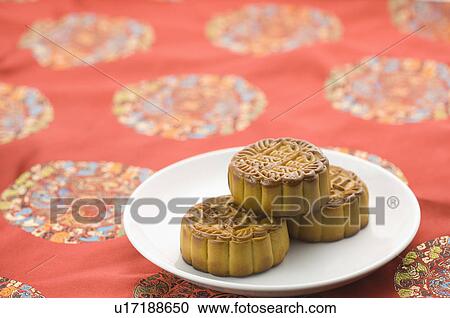 Stock Image - Moon Cake. Fotosearch
