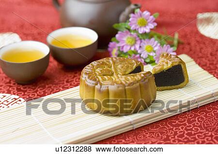 Stock Photo - Moon Cake. Fotosearch