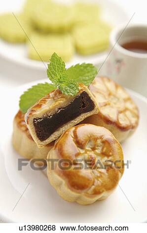 Stock Photo - Moon Cake. Fotosearch