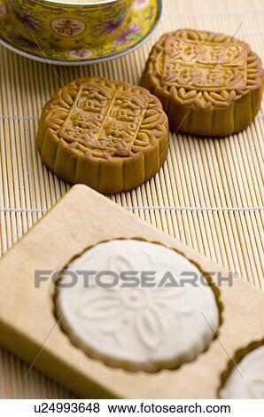 Stock Photo - Moon Cake. Fotosearch