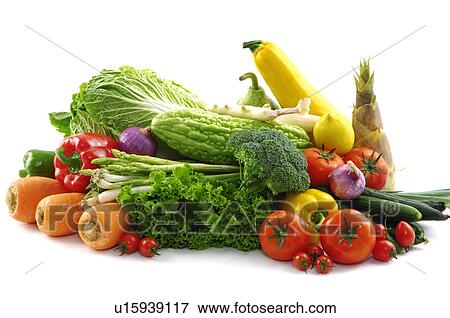 Assortment of vegetables View Large Photo Image Stock Photo - Assortment of vegetables. Fotosearch
