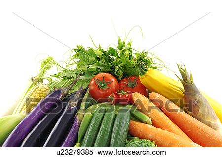 Stock Photography - Assortment of vegetables. Fotosearch