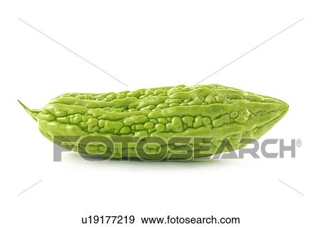 Stock Photo - Close-up of a bitter melon. Fotosearch