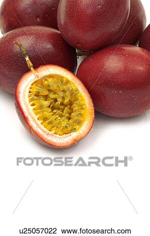 Close-up of passion fruits View Large Photo Image Stock Image - Close-up of passion fruits. Fotosearch