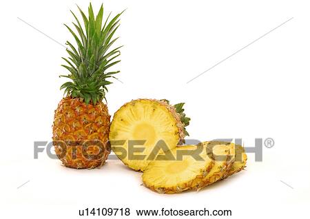 Stock Photo - Close-up of pineapples. Fotosearch