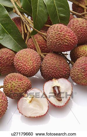 Stock Image - Lychee,. Fotosearch