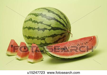 Stock Image - Watermelon,. Fotosearch