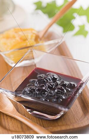 Stock Photo - Blueberry Compote. Fotosearch