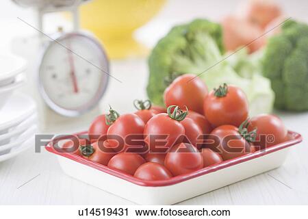Stock Image - Cherry Tomato. Fotosearch