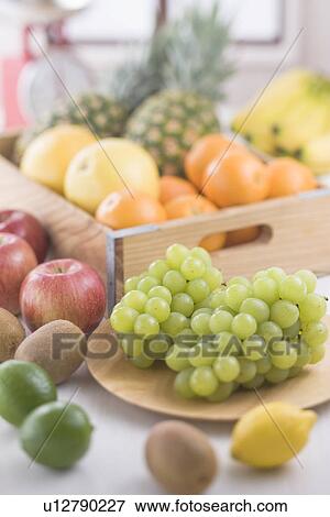 Stock Photo - Fruit on Table. Fotosearch