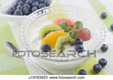 Fruit Yoghurt View Large Photo Image Stock Image - Fruit Yoghurt. Fotosearch
