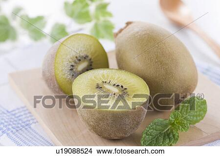 Picture - Gold Kiwifruit. Fotosearch