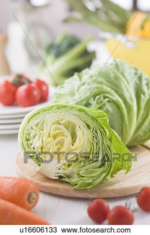 Stock Image - Lettuce. Fotosearch
