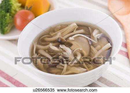 Stock Photography - Mushroom Soup. Fotosearch