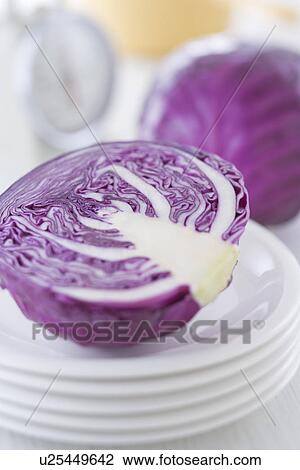 Stock Image - Red Cabbage. Fotosearch