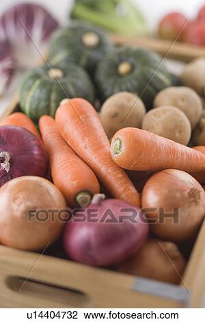 Vegetable in a Box View Large Photo Image Stock Image - Vegetable in a Box. Fotosearch