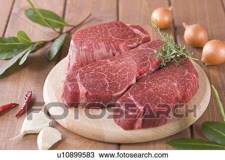 Stock Image - Fillet of Beef. Fotosearch