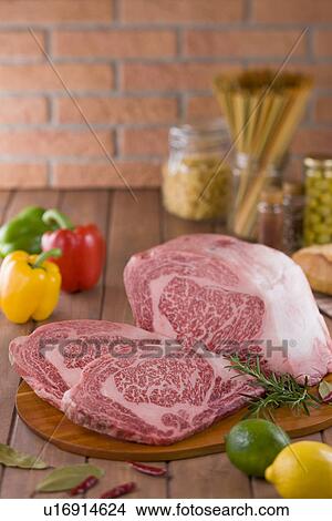 Picture - Rib of Beef. Fotosearch