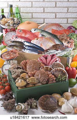 Seafood View Large Photo Image Stock Photo - Seafood. Fotosearch