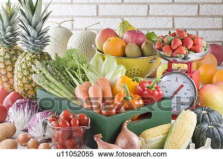 Vegetable and Fruit View Large Photo Image Stock Photography - Vegetable and Fruit. Fotosearch