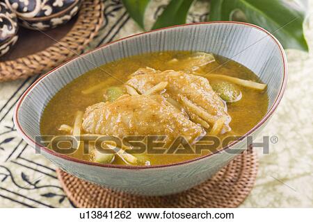 Stock Image - Gaeng Karee Gai. Fotosearch