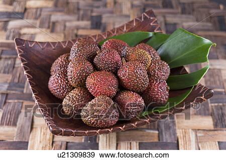 Stock Photo - Lychee. Fotosearch