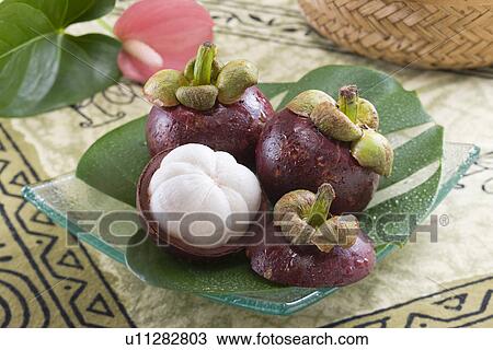 Stock Image - Mangosteen. Fotosearch