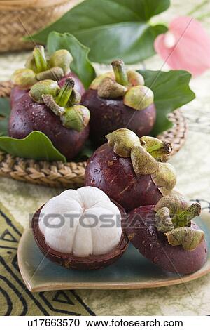 Stock Image - Mangosteen. Fotosearch