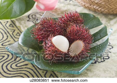 Stock Image - Rambutan. Fotosearch