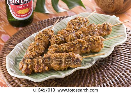 Stock Image - Sate. Fotosearch