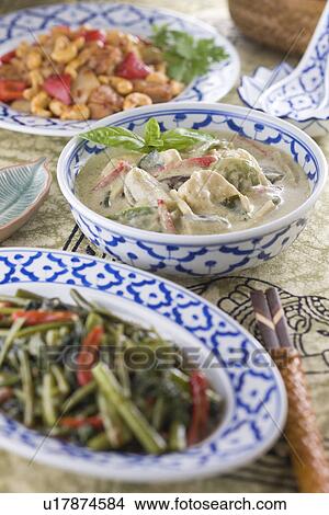 Picture - Thai Cuisine. Fotosearch